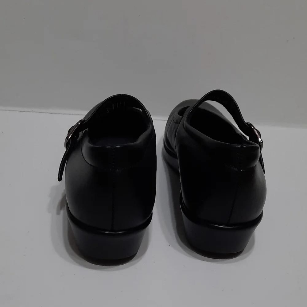 SAS Black Mary Jane Flats - Picture 3 of 11